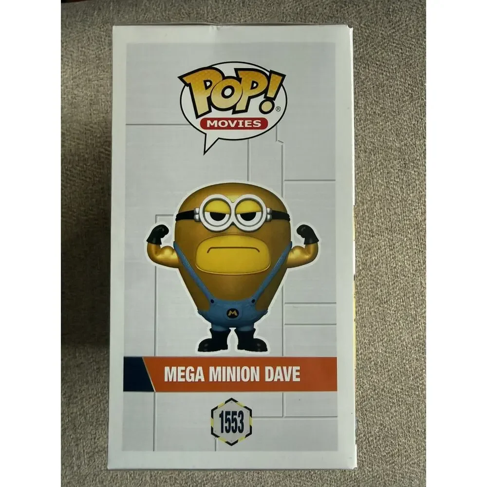Funko POP! Movies: Despicable Me 4 – Mega Minion Dave Vinyl Figure #1553 #76049